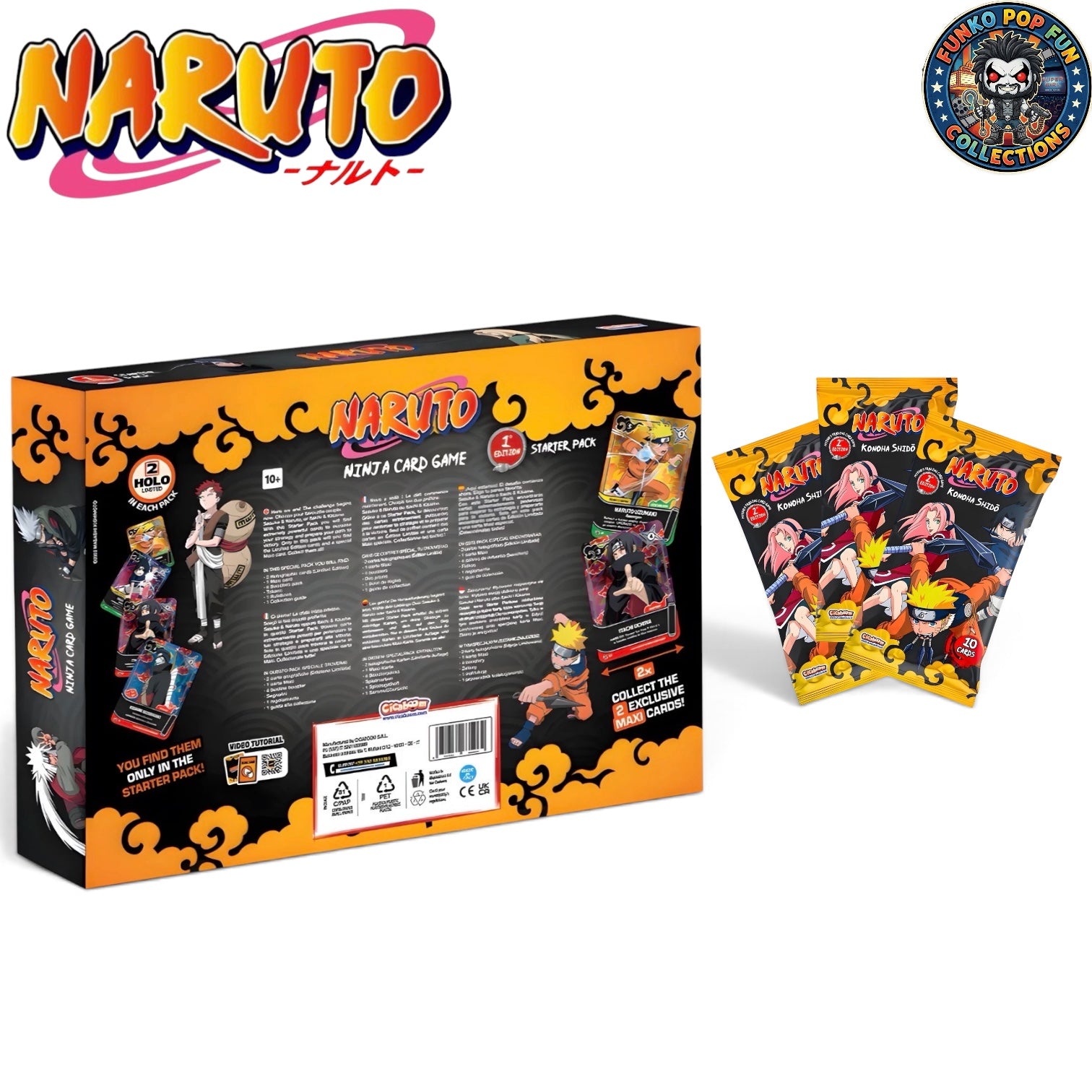 Naruto Mythos Konoha Shido Set 1 - 2nd Edition Starter Pack Itachi & Kisame