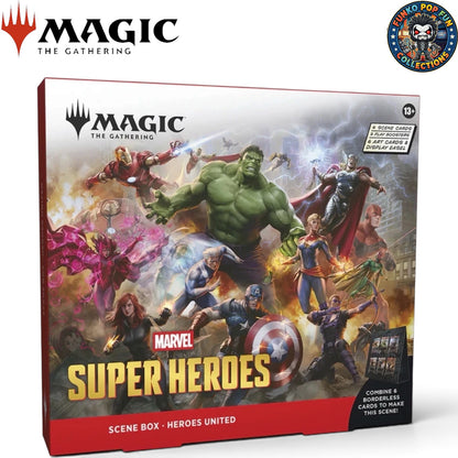 MTG Marvel Super Heroes - Scene Box Heroes - Heroes United - New & Sealed