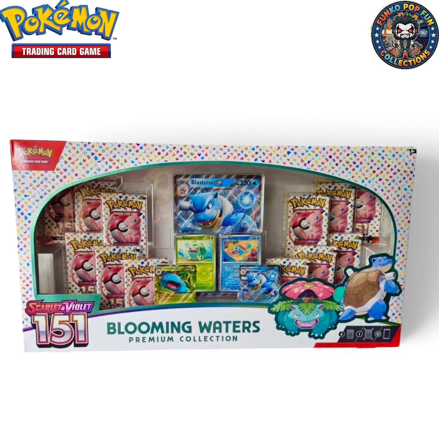Pokemon Tcg Scarlet & Violet - 151 Blooming Waters Premium Collection Pre- Order Due in 14/08/26