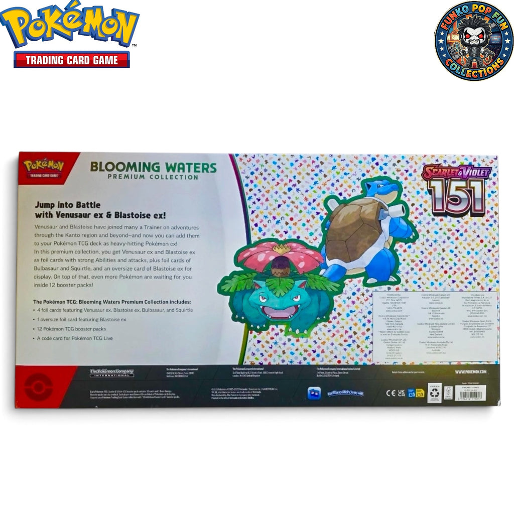Pokemon Tcg Scarlet & Violet - 151 Blooming Waters Premium Collection Pre- Order Due in 14/08/26