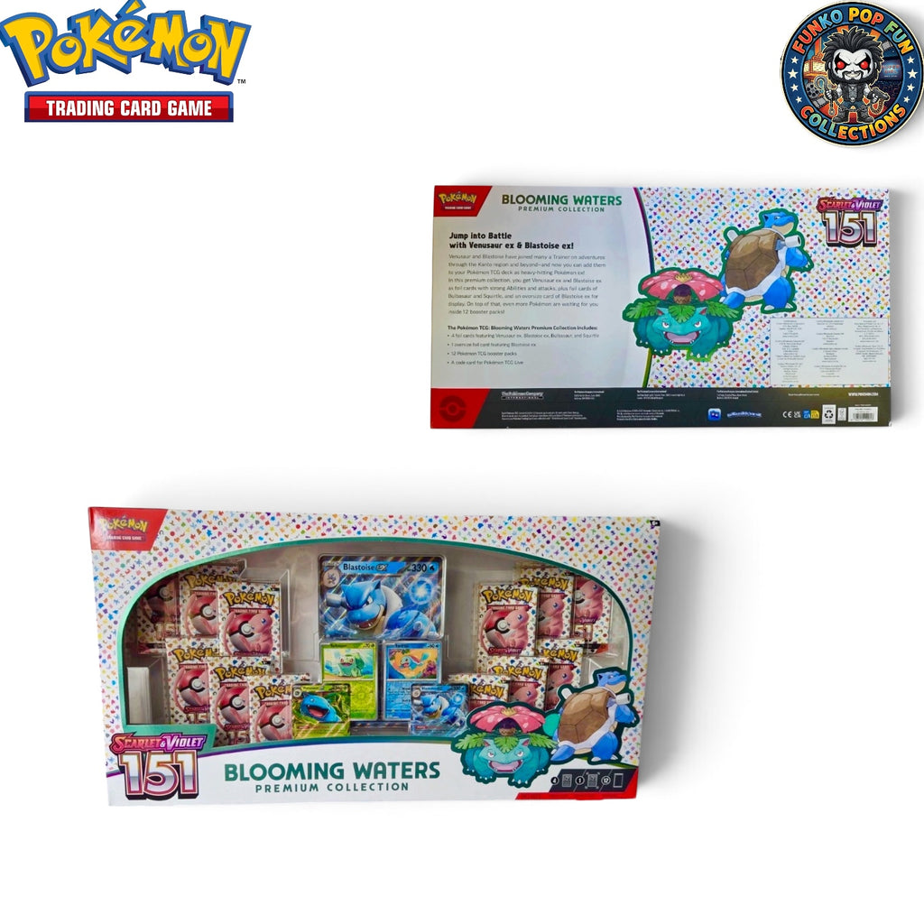 Pokemon Tcg Scarlet & Violet - 151 Blooming Waters Premium Collection Pre- Order Due in 14/08/26