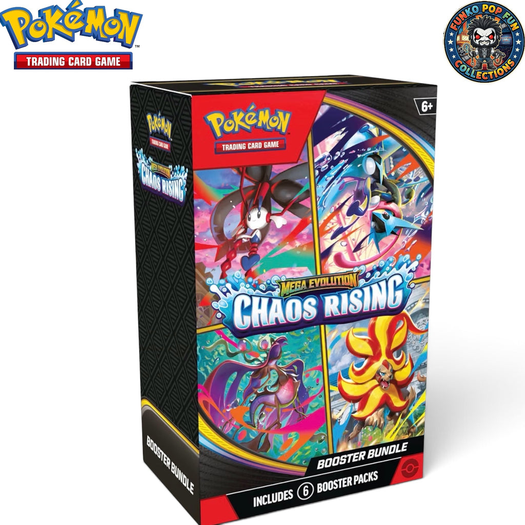 Pokémon Tcg Mega Evolution Chaos Rising Booster Bundle.