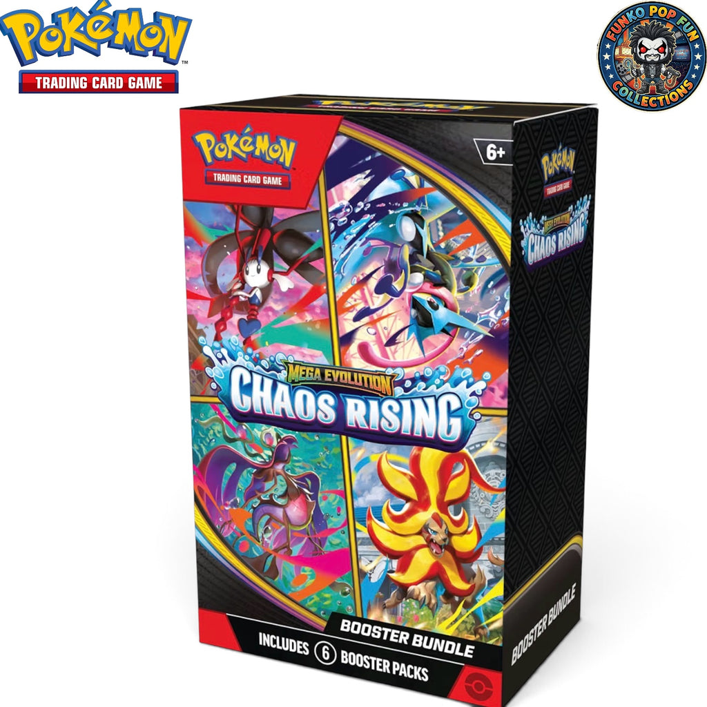 Pokémon Tcg Mega Evolution Chaos Rising Booster Bundle.