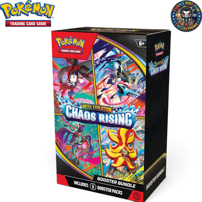 Pokémon Tcg Mega Evolution Chaos Rising Booster Bundle.