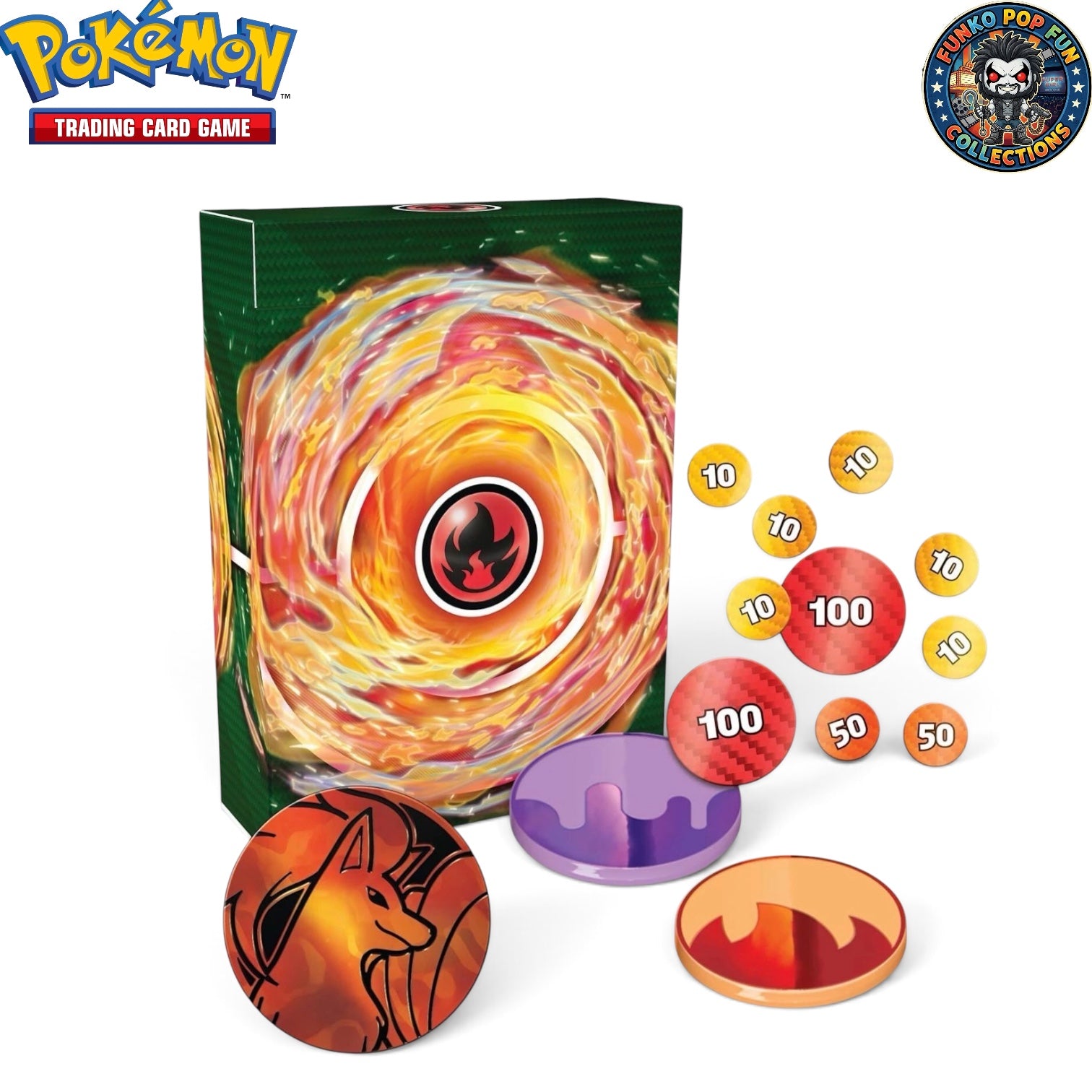 Pokemon TCG: Ninetales EX Deluxe Battle Deck.