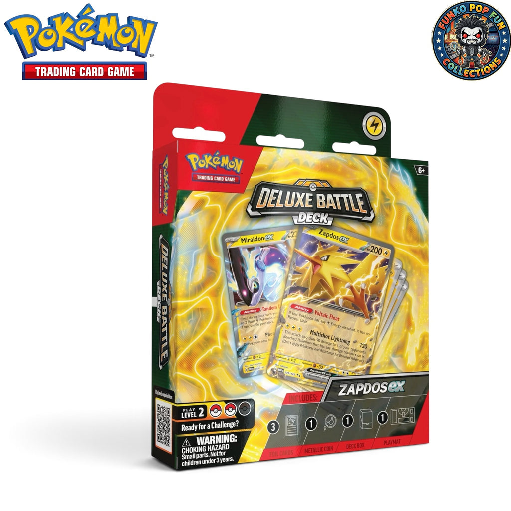 Pokemon TCG: Zapdos EX Deluxe Battle Deck.