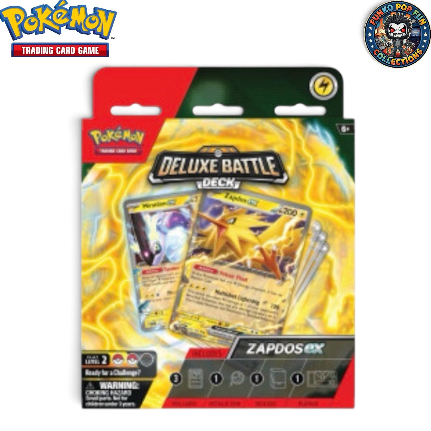 Pokemon TCG: Zapdos EX Deluxe Battle Deck.