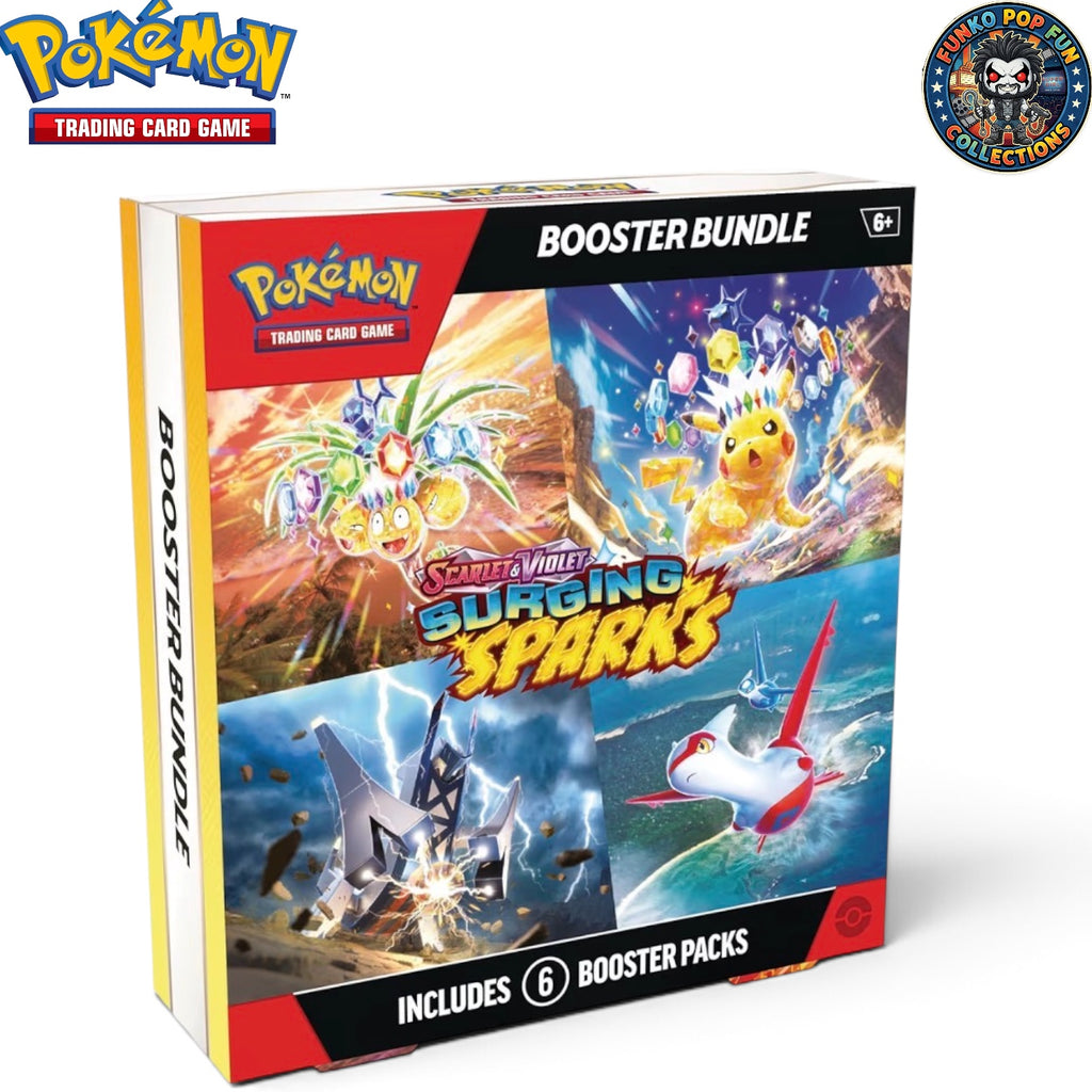 Pokemon - Scarlet & Violet Surging Sparks - Booster Bundle 6 Packs New & Sealed in Stock.