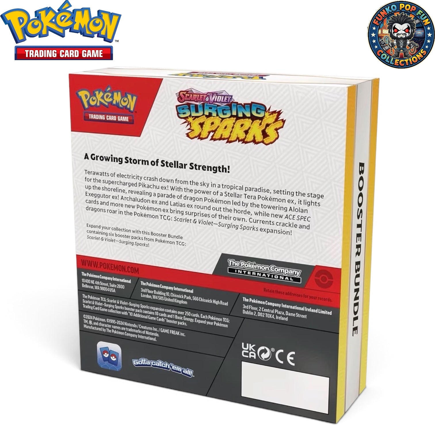 Pokemon - Scarlet & Violet Surging Sparks - Booster Bundle 6 Packs New & Sealed in Stock.