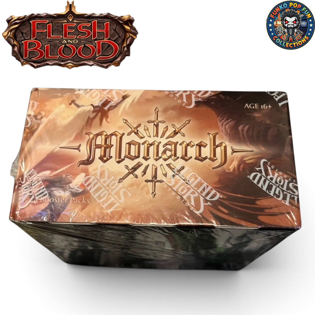 Flesh and Blood TCG: Monarch (Unlimited) 24 Packs Booster Box.