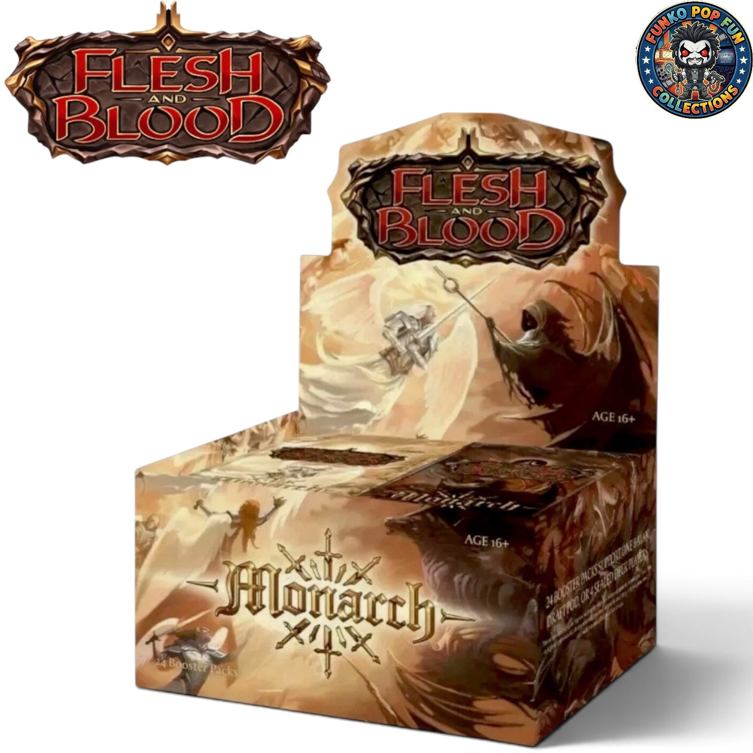 Flesh and Blood TCG: Monarch (Unlimited) 24 Packs Booster Box.
