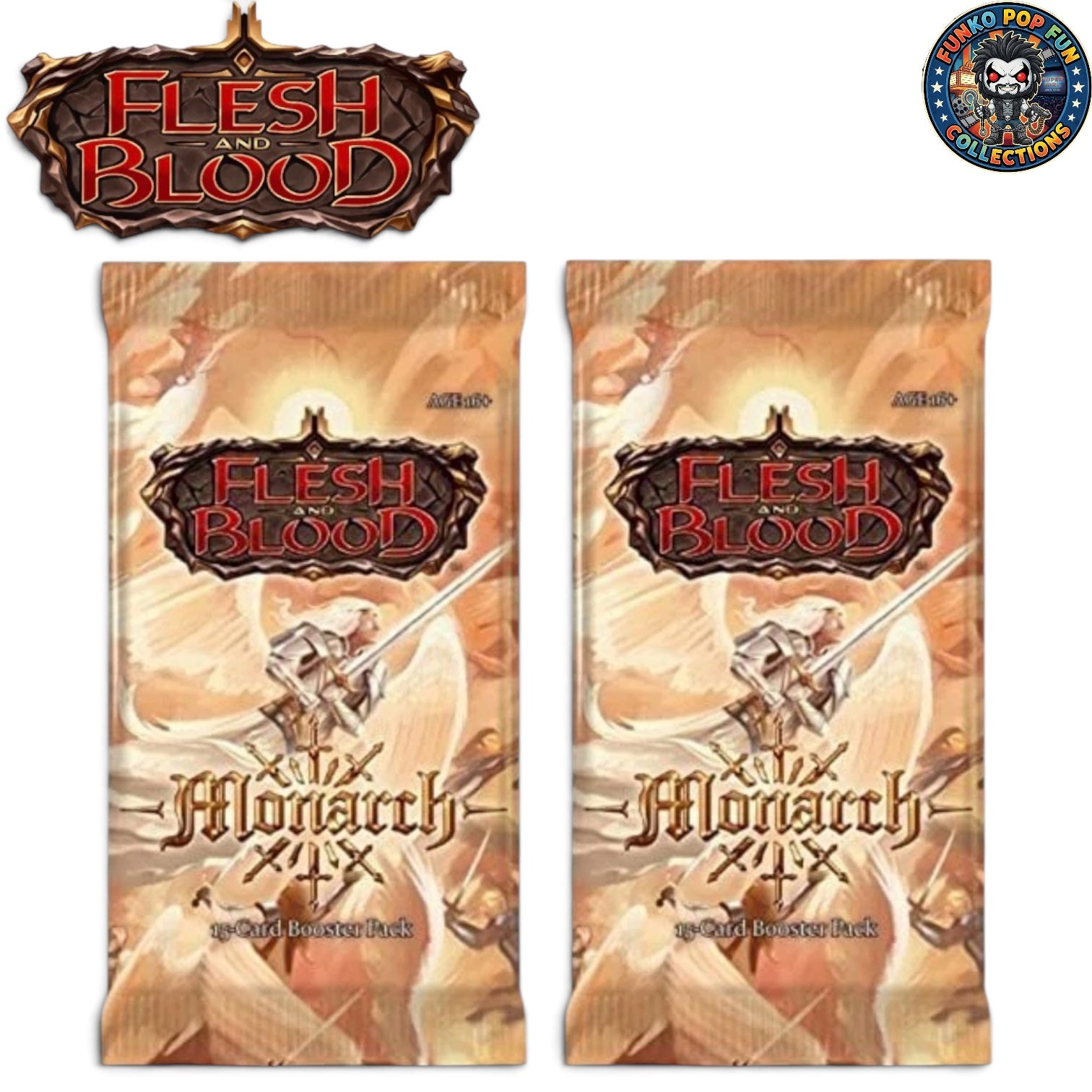Flesh and Blood TCG: Monarch (Unlimited) 24 Packs Booster Box.
