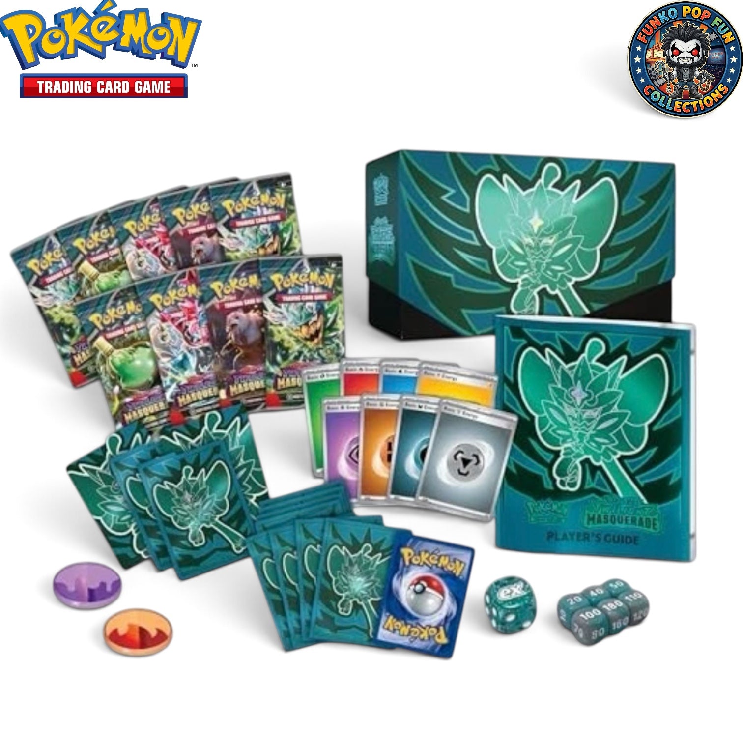 Pokémon TCG Scarlet & Violet 6 - Twilight Masquerade Elite Trainer Box.