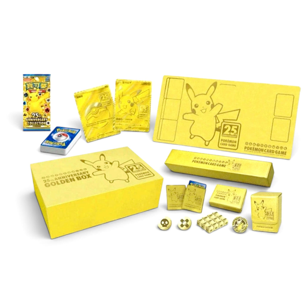 Pokemon 25th Anniversary Golden Box Sword & Shield Collection S8A-G F Traditional Chinese Set.