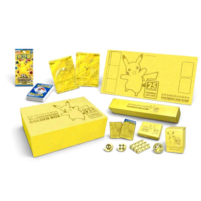 Pokemon 25th Anniversary Golden Box Sword & Shield Collection S8A-G F Traditional Chinese Set.