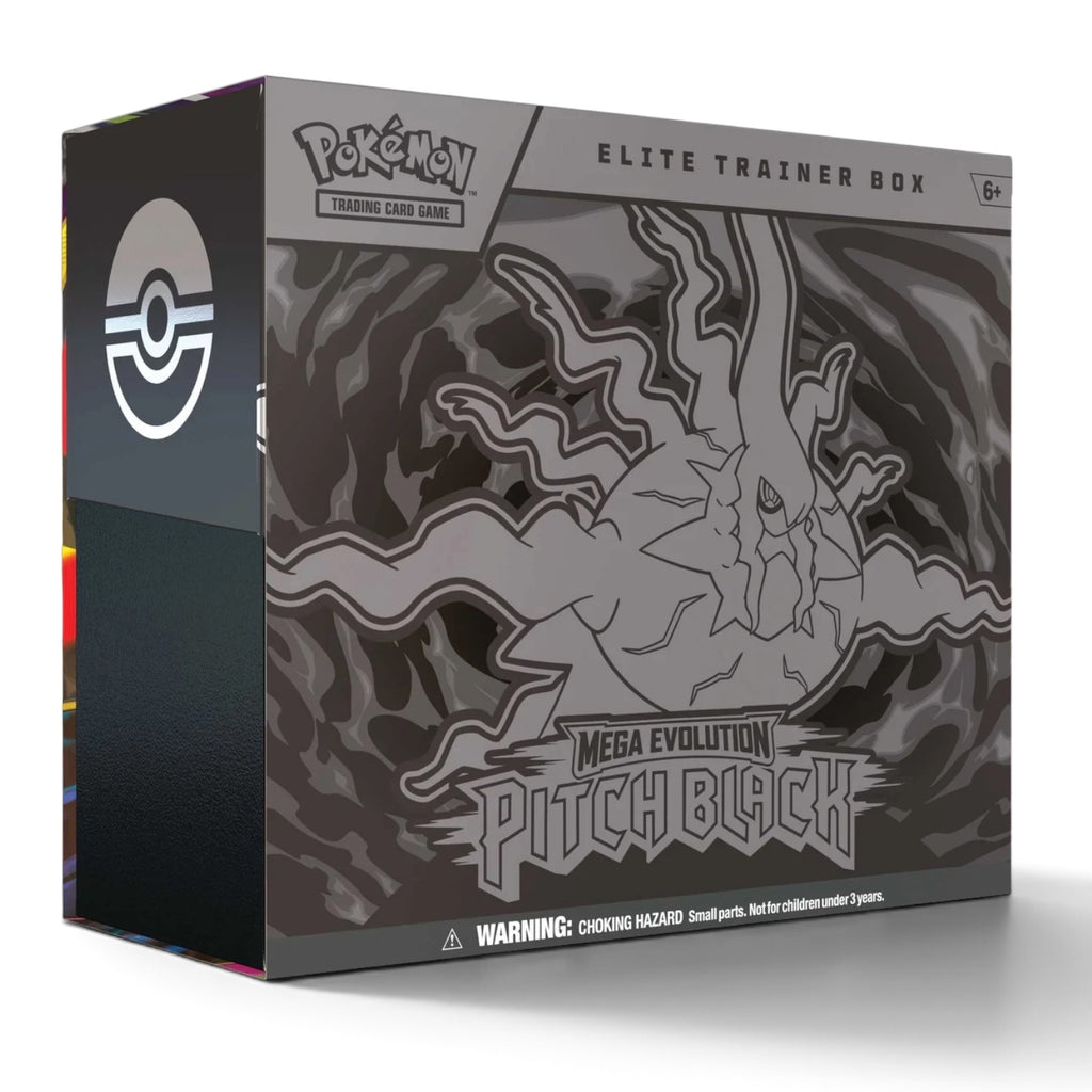 Pokemon TCG: Mega Evolution Pitch Black Elite Trainer Box × 1 & 1 Mega Evolution Pitch Black Booster Bundle
