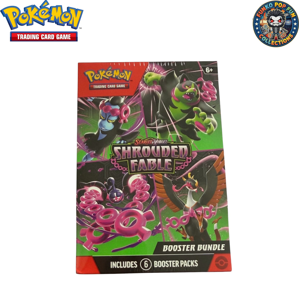 Pokemon Scarlet Violet Shrouded Fable Booster Bundle 6 Packs New & Sealed.