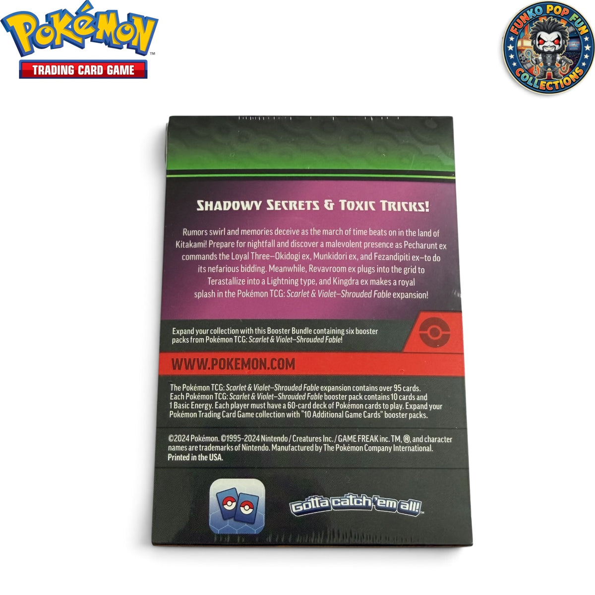 Pokemon Scarlet Violet Shrouded Fable Booster Bundle 6 Packs New & Sealed.