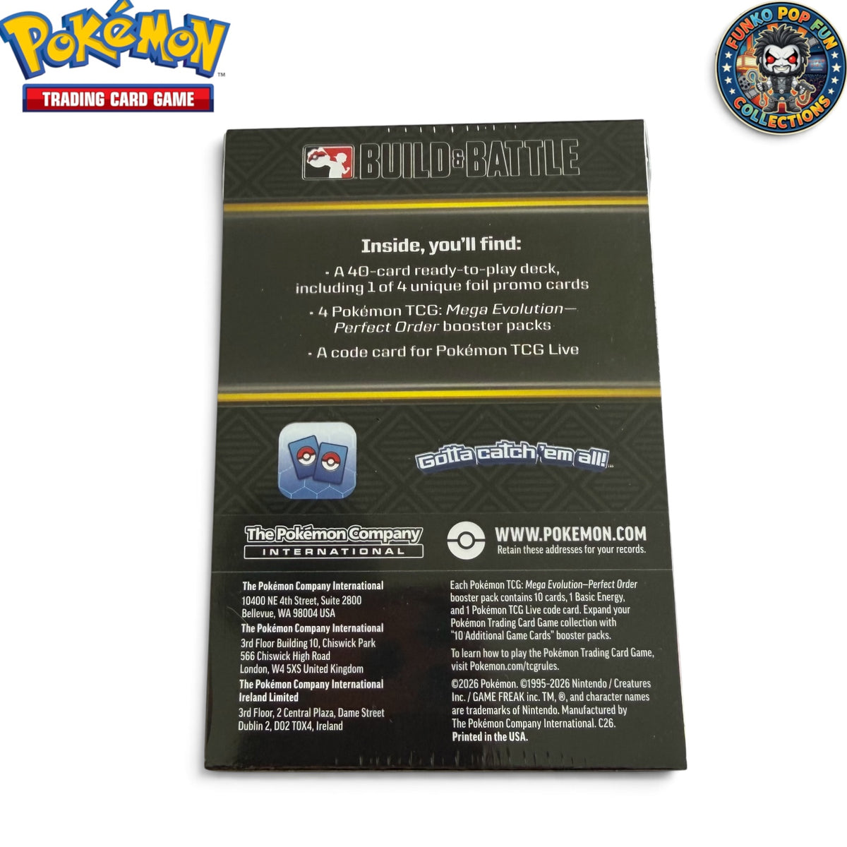 Pokémon Perfect Order Booster Bundle (6Packs)Brand New & Sealed
