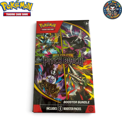 Pokemon Pitch Black Booster Bundle (6Packs) Mega Evolutions Brand New & Sealed
