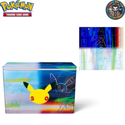 Pokemon Limited Edition Japanese 30th Celebration Premium Deck Set with Espeon Umbreon Card, New & Sealed.