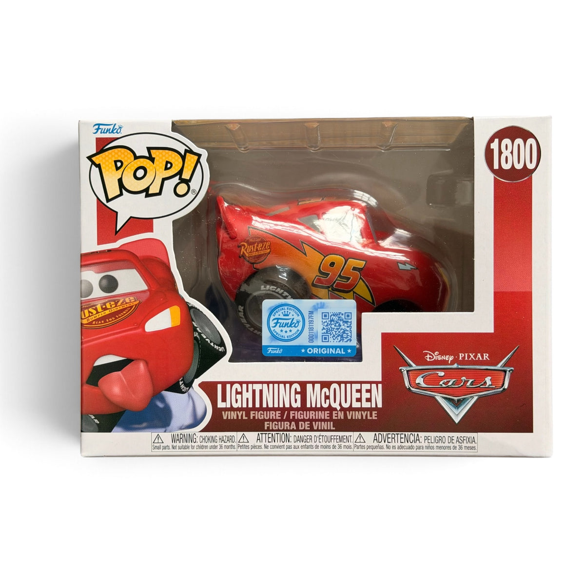 Pop! Exclusive Pixar Lightning McQueen 1800.
