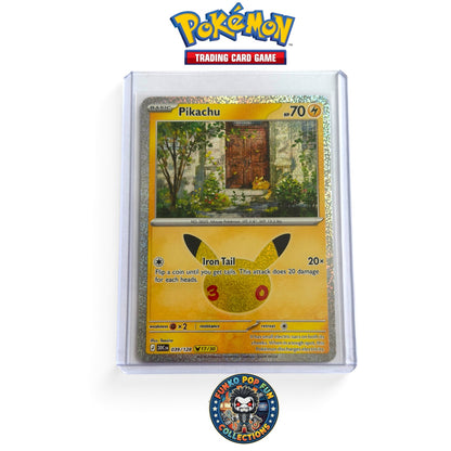 Pikachu 039/128 Holo Pikachu Rare ME: 30th Celebration Pokemon TCG Mint/M