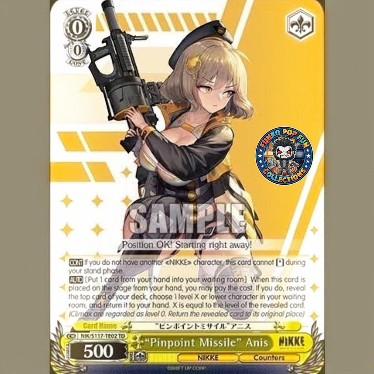 Weiss Schwarz: Booster Box Goddess of Victory Vol 1 Nikke.