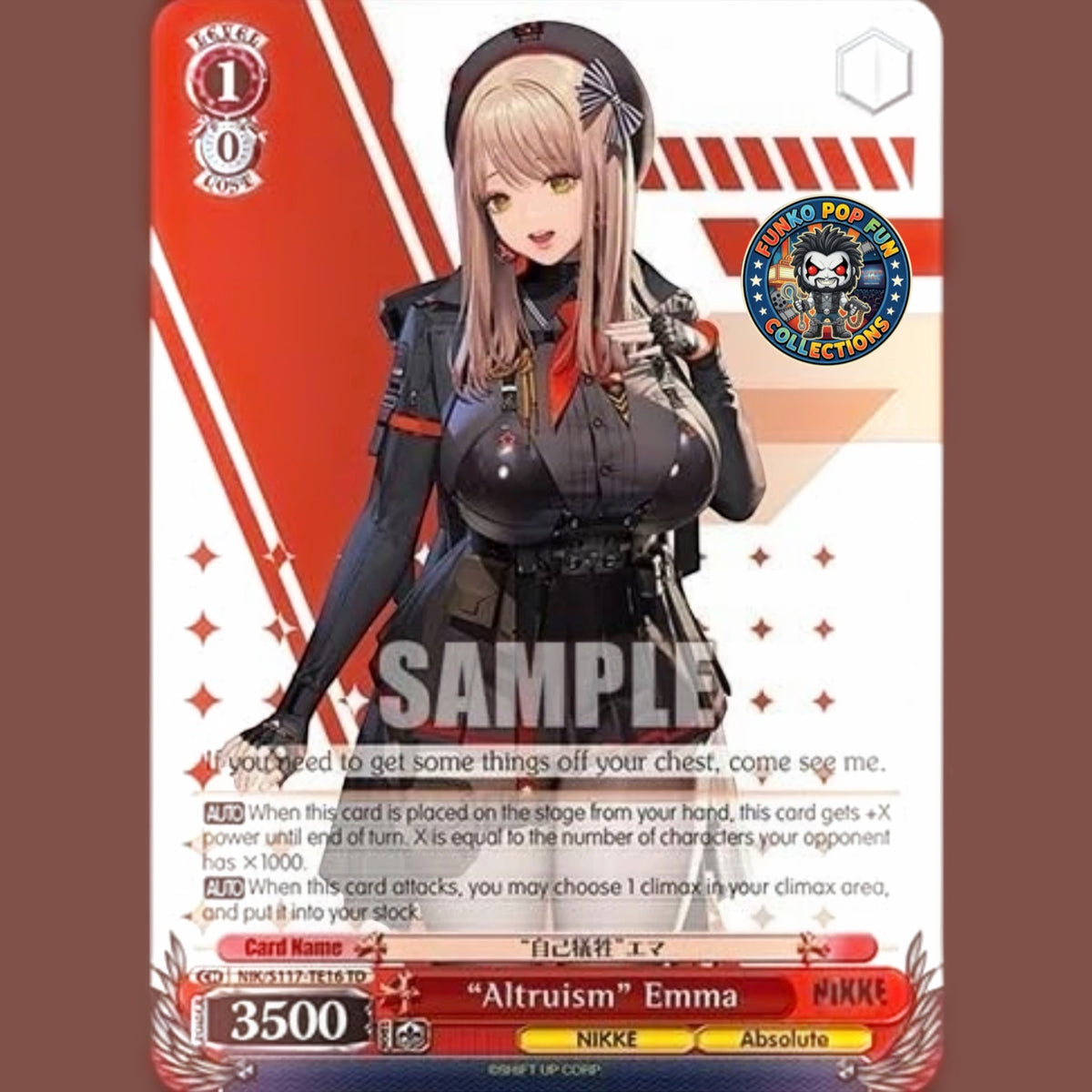 Weiss Schwarz: Booster Box Goddess of Victory Vol 1 Nikke.