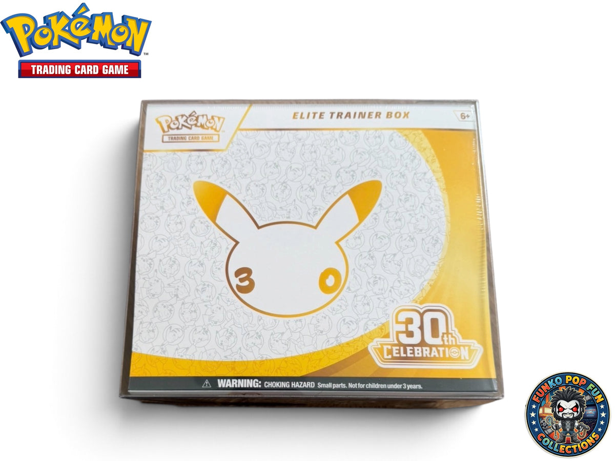 Mega Deal 30th Celebration Pokemon Offer of 5 Items - Inducing over 24 Booster Pack’s.