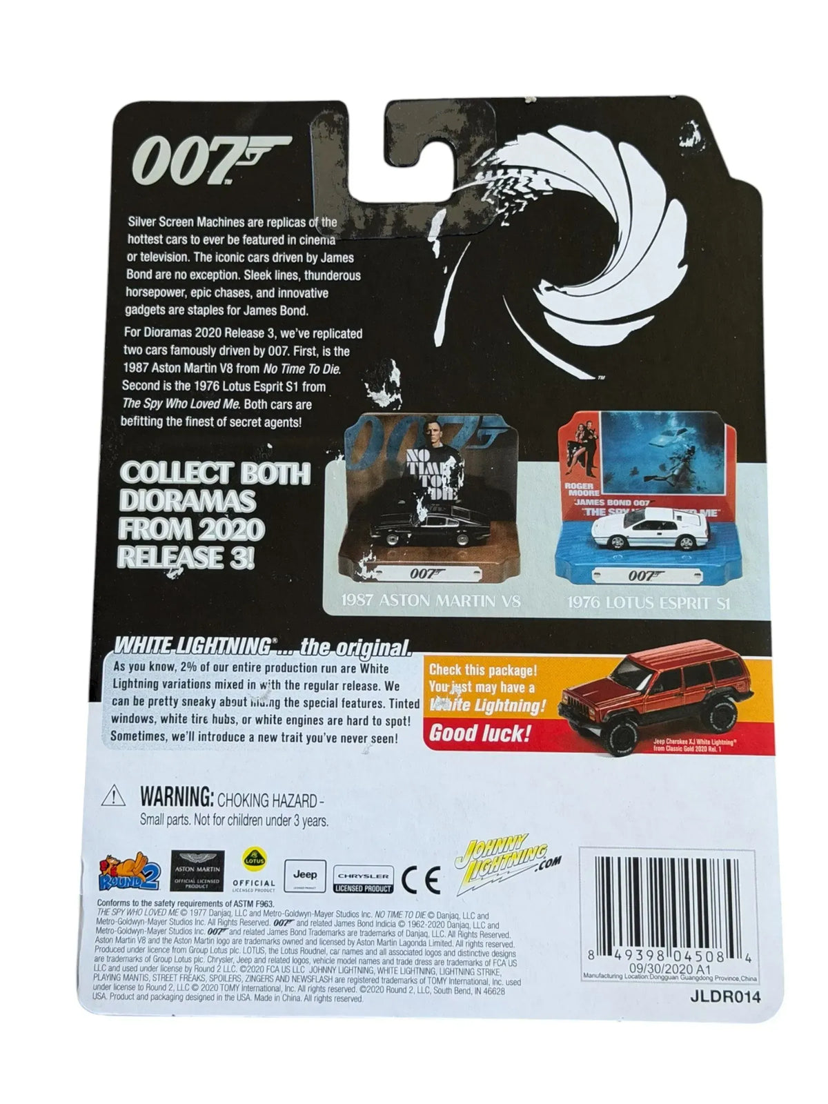 JOHNNY LIGHTNING 1:64  JAMES BOND 007 ASTON MARTIN V8.