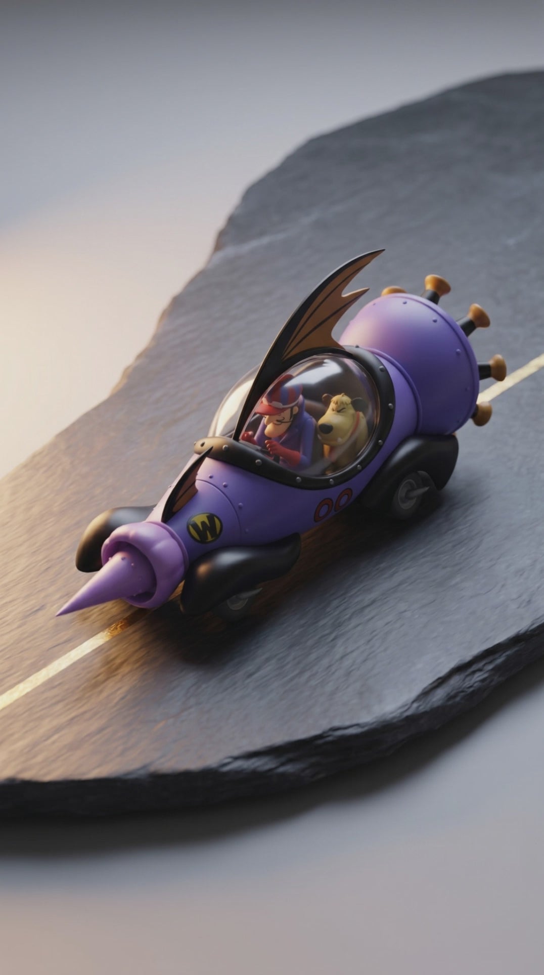 New MEDICOM TOY
Mafex - Mean Machine Wacky Races Figure. (Limited Edition)